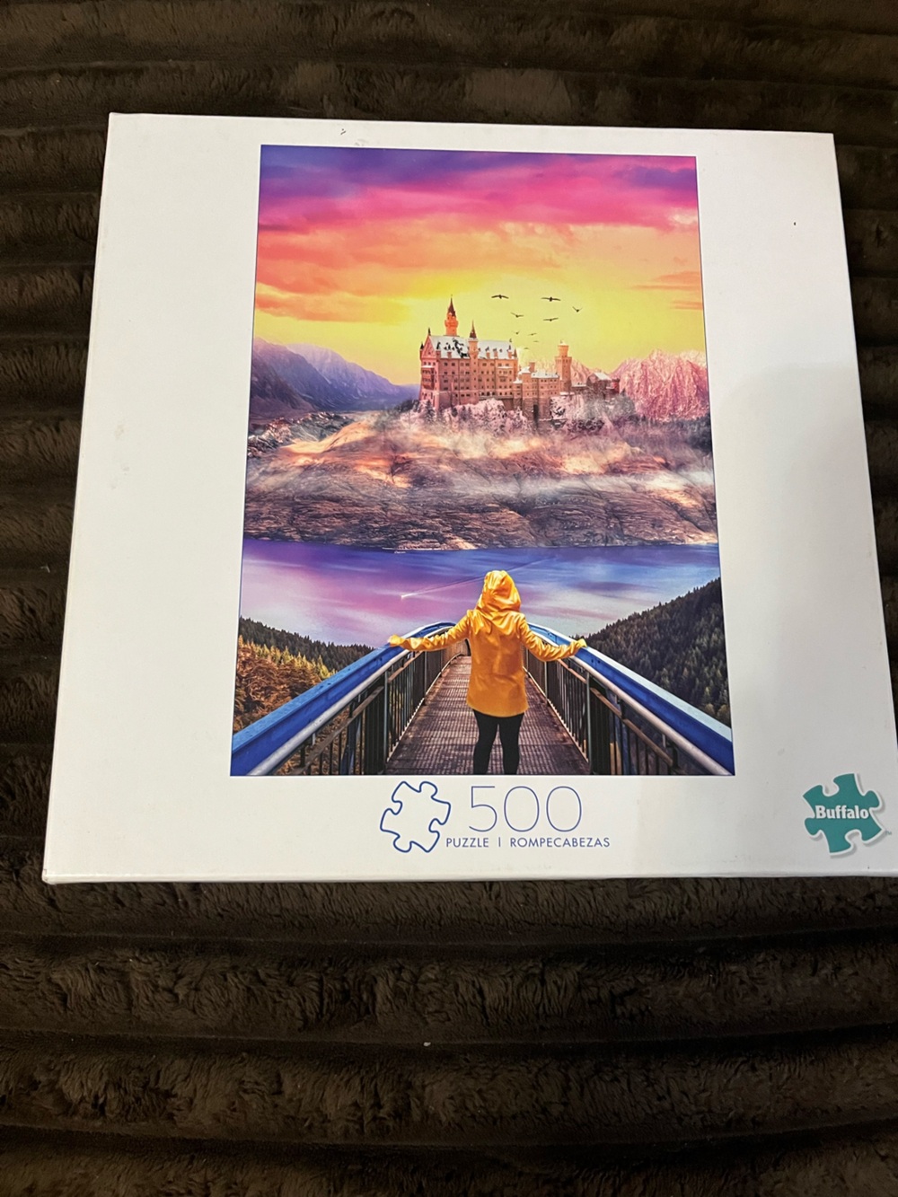 Buffalo 500-Piece Scenic Castle Puzzle - Yellow Jacket